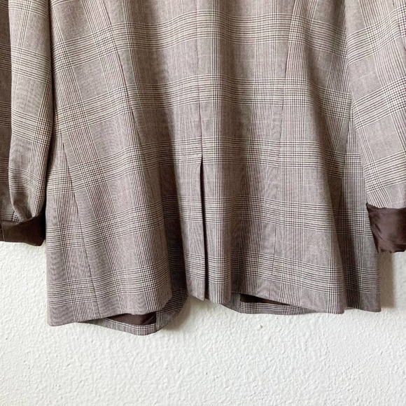 Valerie Stevens Glen Check Blazer Size 10 Petite - Picture 10 of 15